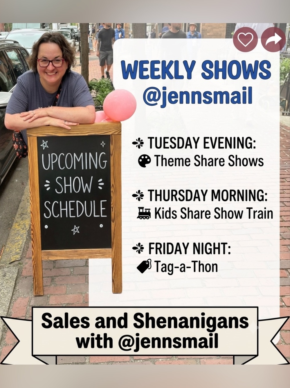 @jennsmail LIVE SHOW LISTING & SCHEDULE - Picture 3 of 3